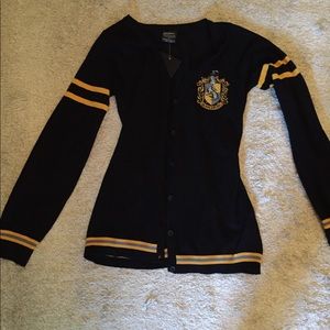 Harry Potter Hufflepuff Cardigan- New with tags